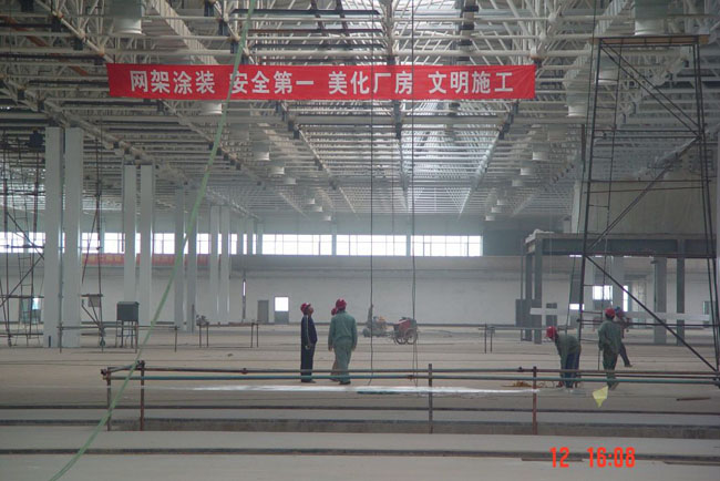 荆门船厂网架工程